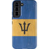 Barbados Flag Distressed Galaxy S22 Pro Case